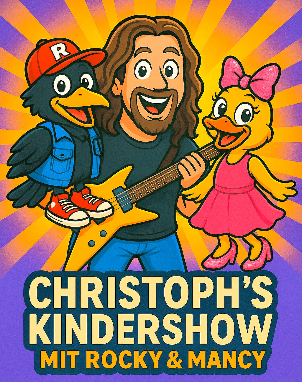 Christoph’s Kindershow mit Rocky und Mancy